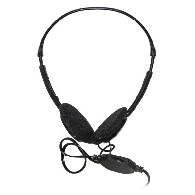 Link Accessori LKHS04 cuffia e auricolare Cuffie Cablato A Padiglione MUSICA Nero