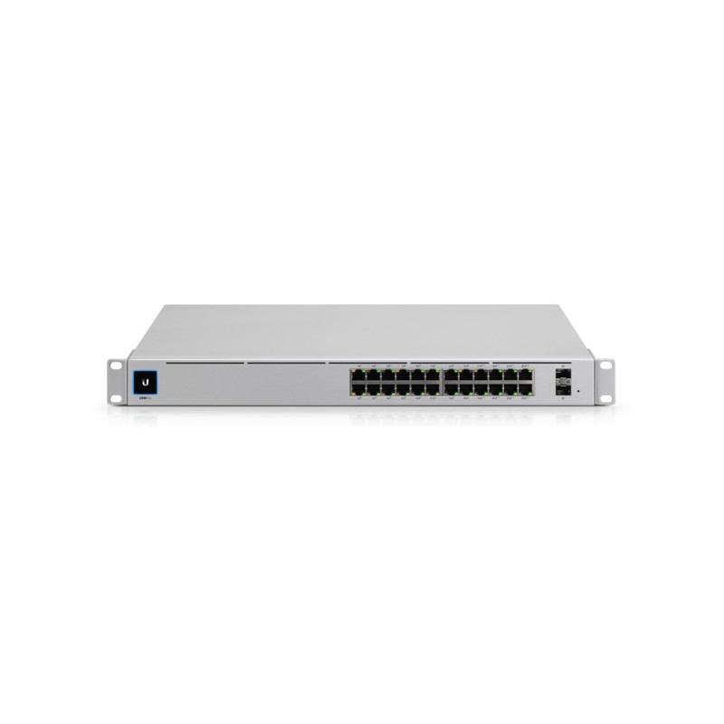 Ubiquiti UniFi USW-PRO-24-EU switch di rete Gestito L3 Gigabit Ethernet (10 100 1000) Argento