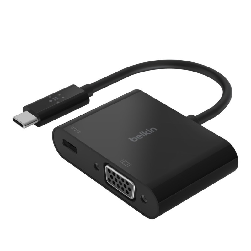 Belkin AVC001BTBK replicatore di porte e docking station per laptop USB 3.2 Gen 1 (3.1 Gen 1) Type-C Nero