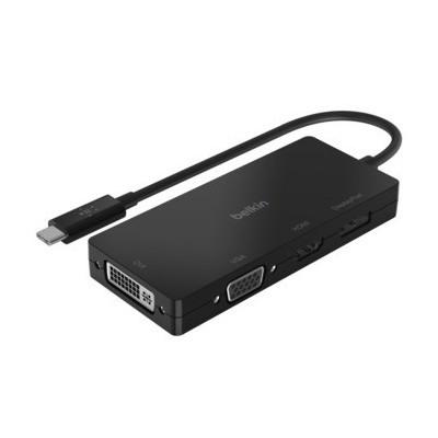 Belkin AVC003BTBK replicatore di porte e docking station per laptop Cablato USB 3.2 Gen 1 (3.1 Gen 1) Type-C Nero