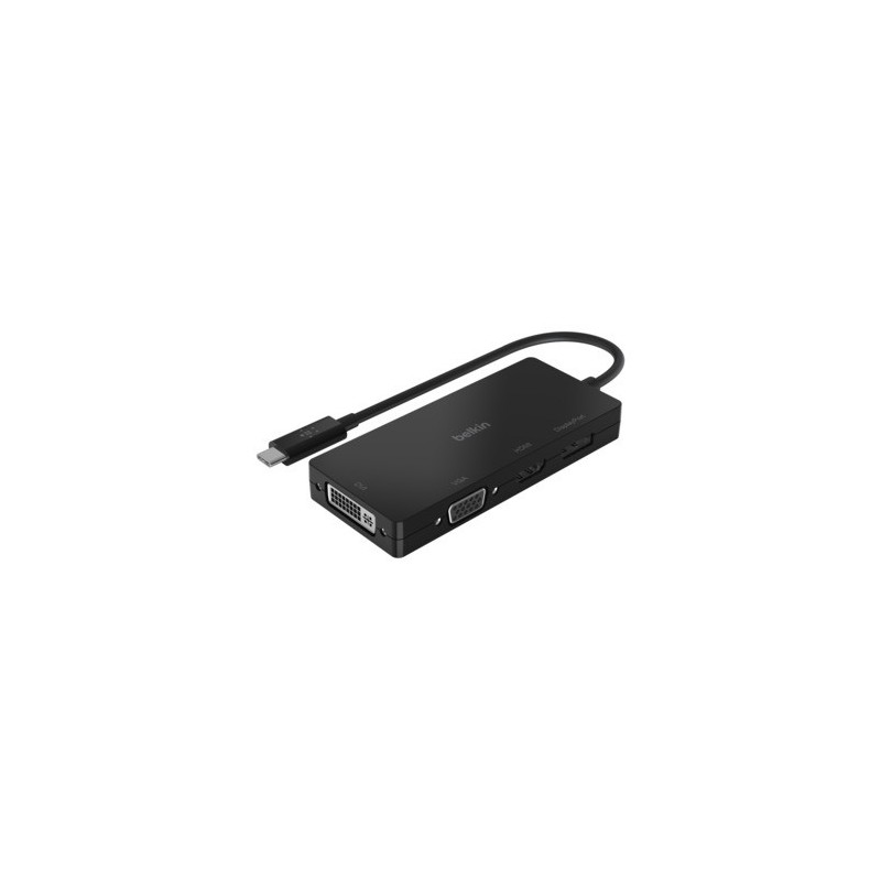 Belkin AVC003BTBK replicatore di porte e docking station per laptop Cablato USB 3.2 Gen 1 (3.1 Gen 1) Type-C Nero