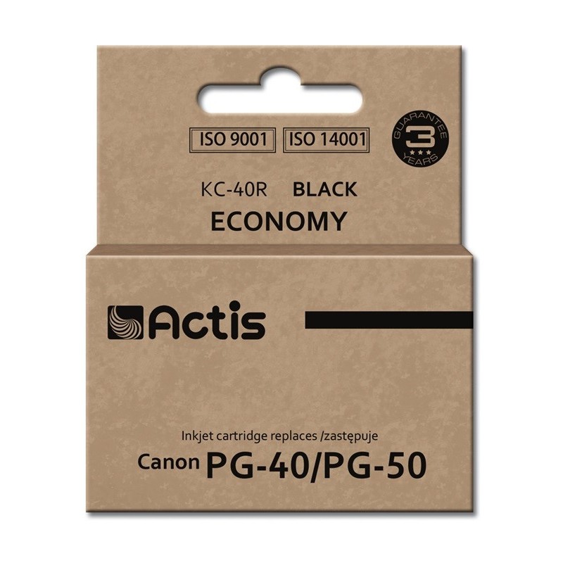 Actis KC-40R cartuccia d'inchiostro 1 pz Compatibile Resa standard Nero