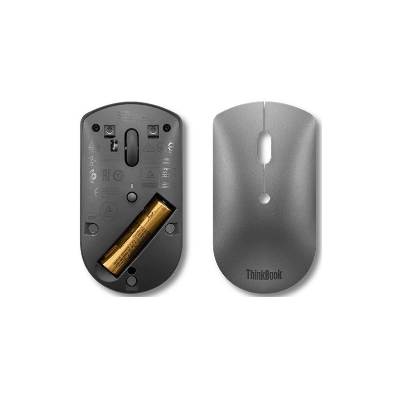 Lenovo ThinkBook mouse Ambidestro Bluetooth Ottico 2400 DPI