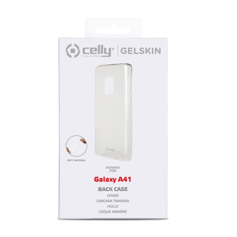 Celly GELSKIN906 custodia per cellulare 15,5 cm (6.1") Cover Trasparente