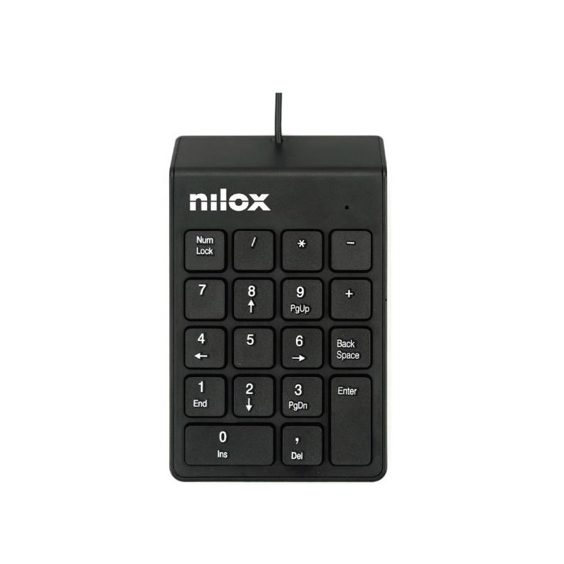 Nilox NUMERIC KEYBOARD tastiera USB Spagnolo Nero