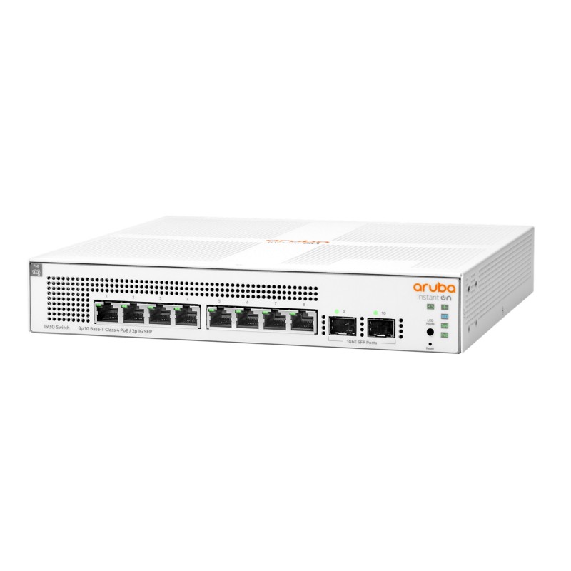 Aruba Instant On 1930 Gestito L2+ Gigabit Ethernet (10 100 1000) Supporto Power over Ethernet (PoE) 1U Bianco