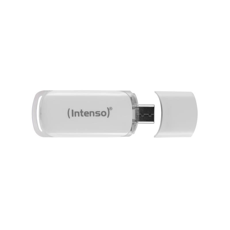 Intenso Flash Line unità flash USB 64 GB USB tipo-C 3.2 Gen 1 (3.1 Gen 1) Bianco