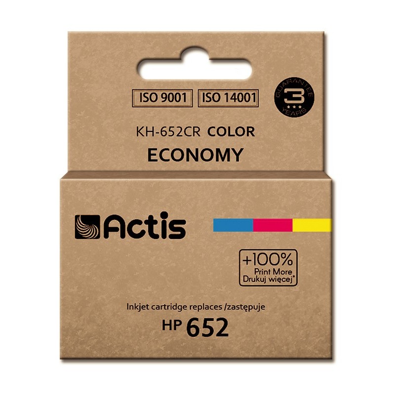 Actis KH-652CR cartuccia d'inchiostro 1 pz Compatibile Resa standard Ciano, Magenta, Giallo