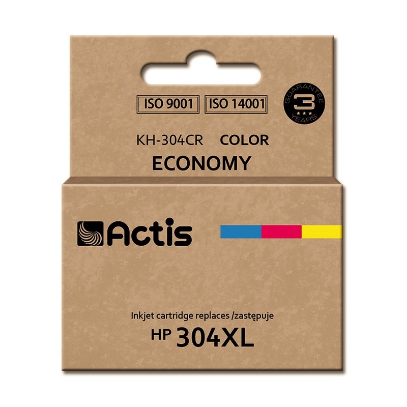 Actis KH-304CR cartuccia d'inchiostro 1 pz Compatibile Resa elevata (XL) Ciano, Magenta, Giallo