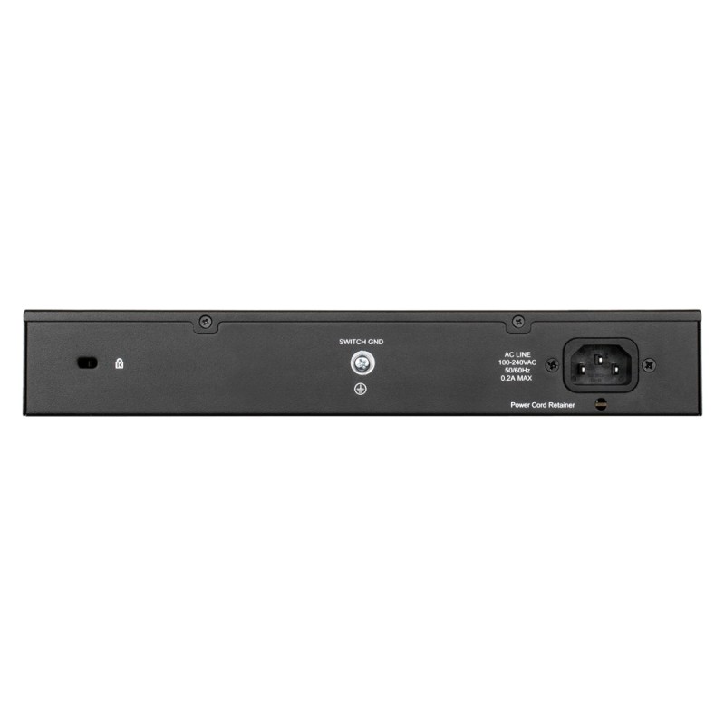 D-Link DGS-1100-24PV2 switch di rete Gestito L2 Gigabit Ethernet (10 100 1000) Supporto Power over Ethernet (PoE) Nero