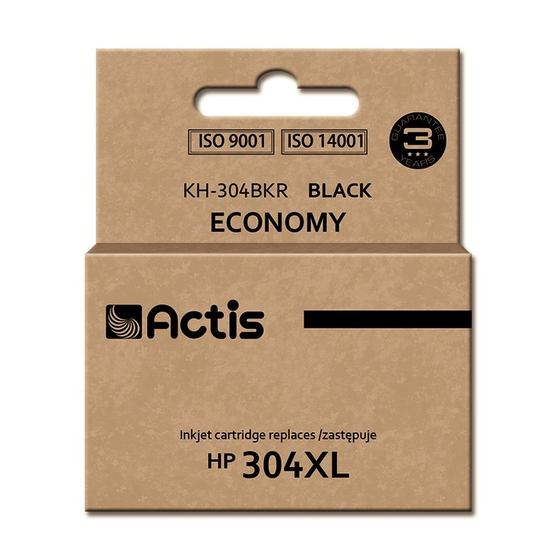 Actis KH-304BKR cartuccia d'inchiostro 1 pz Compatibile Resa elevata (XL) Nero