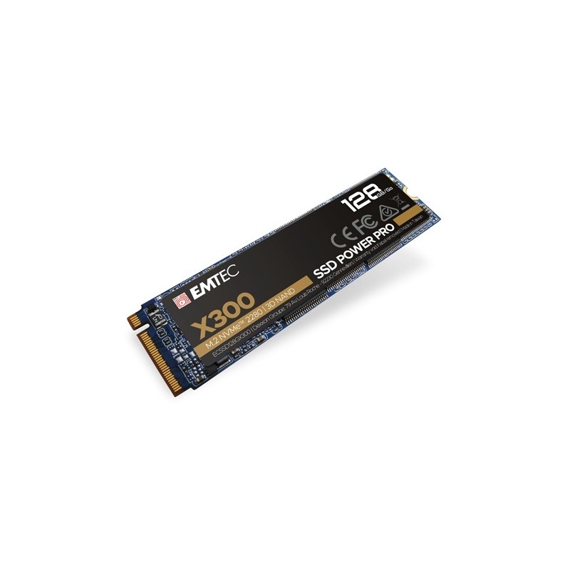 Emtec X300 M.2 128 GB PCI Express 3.0 NVMe 3D NAND