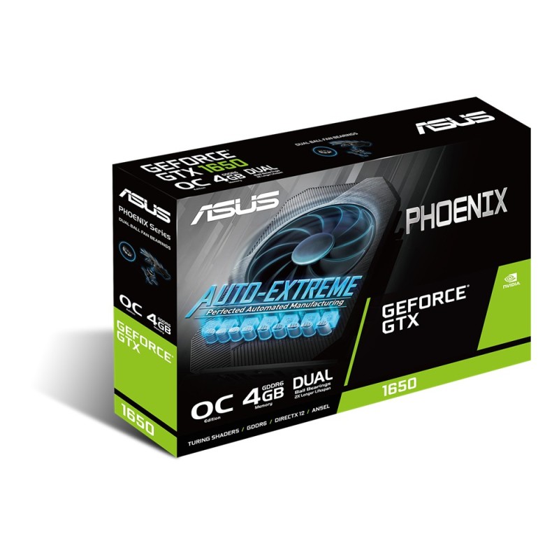 ASUS Phoenix PH-GTX1650-O4GD6 NVIDIA GeForce GTX 1650 4 GB GDDR5