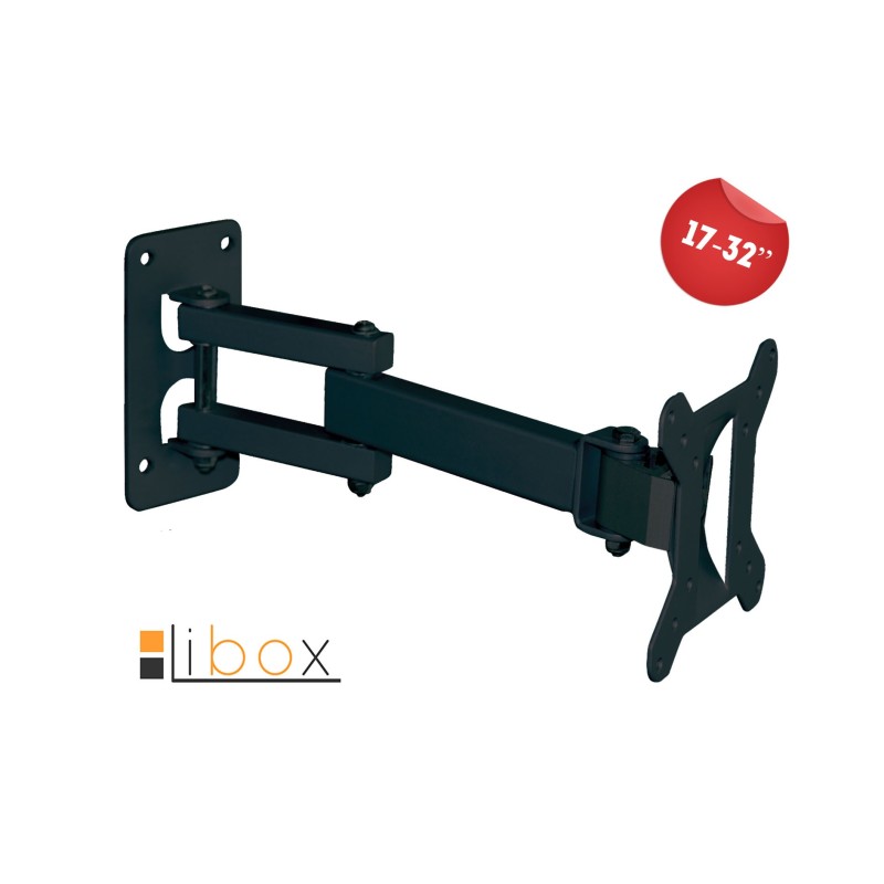 Libox LB-200 Supporto TV a parete 81,3 cm (32") Nero