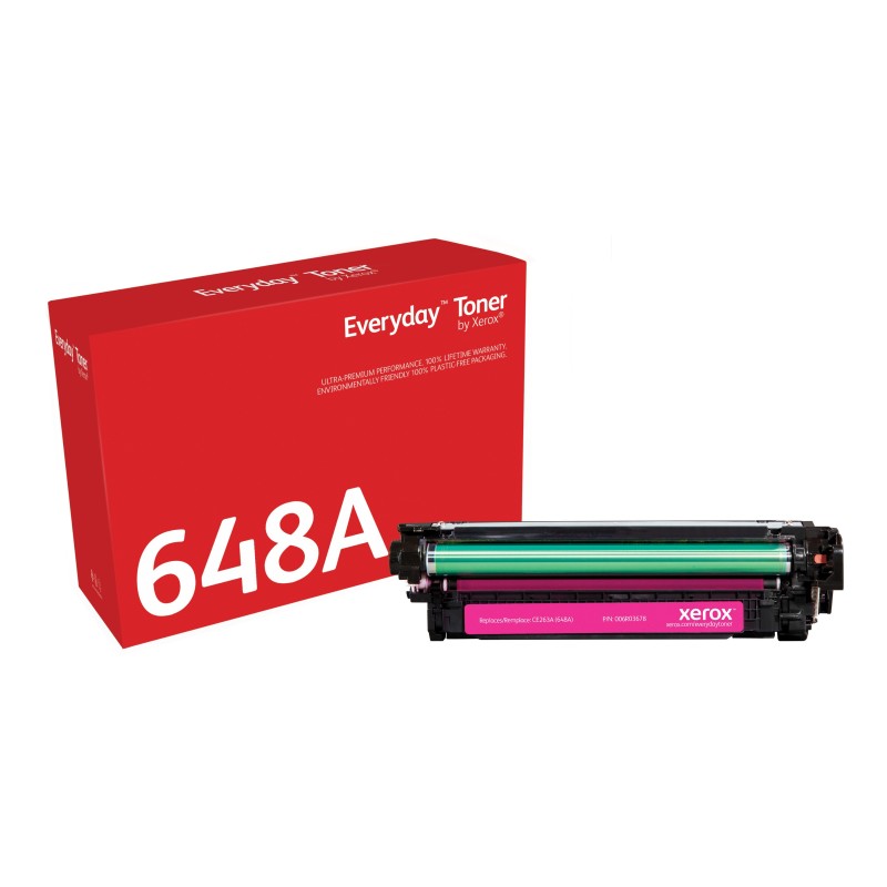 Everyday Toner ™ di Xerox Magenta compatibile con HP 648A (CE263A), Capacità standard