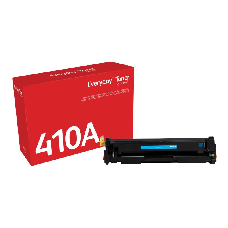 Everyday Toner ™ di Xerox Ciano compatibile con HP 410A (CF411A  CRG-046C), Capacità standard