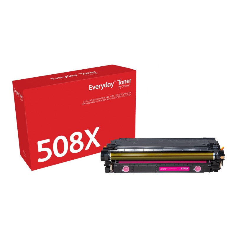 Everyday Toner ™ di Xerox Magenta compatibile con HP 508X (CF363X  CRG-040HM), High capacity