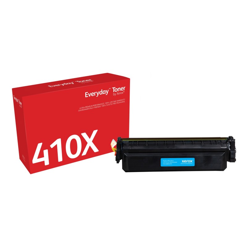 Everyday Toner ™ di Xerox Ciano compatibile con HP 410X (CF411X  CRG-046HC), High capacity