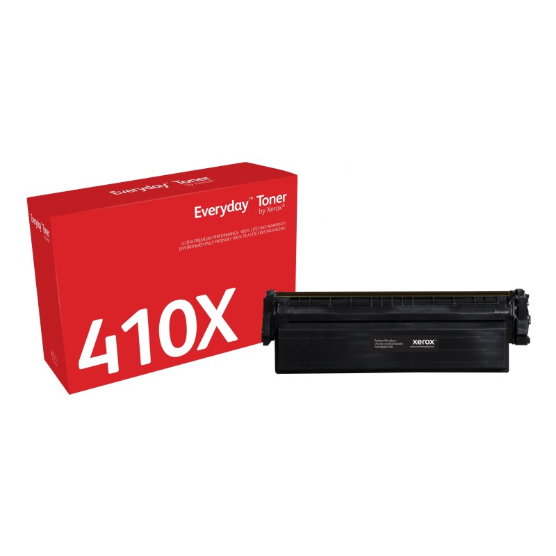 Everyday Toner ™ di Xerox Nero compatibile con HP 201X (CF410X  CRG-046HBK), High capacity