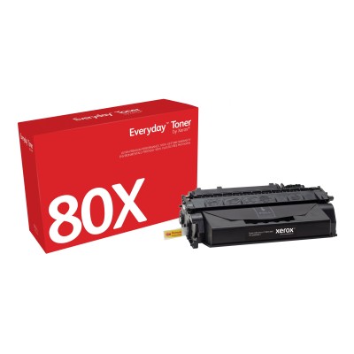 Everyday Toner ™ di Xerox Nero compatibile con HP 80X (CF280X), High capacity