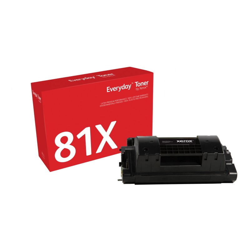 Everyday Toner ™ di Xerox Nero compatibile con HP 81X (CF281X  CRG-039H), Capacità standard