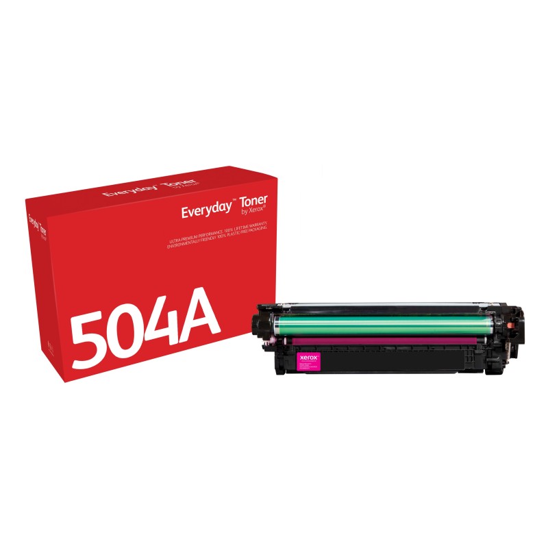 Everyday Toner ™ di Xerox Magenta compatibile con HP 504A (CE253A), Capacità standard