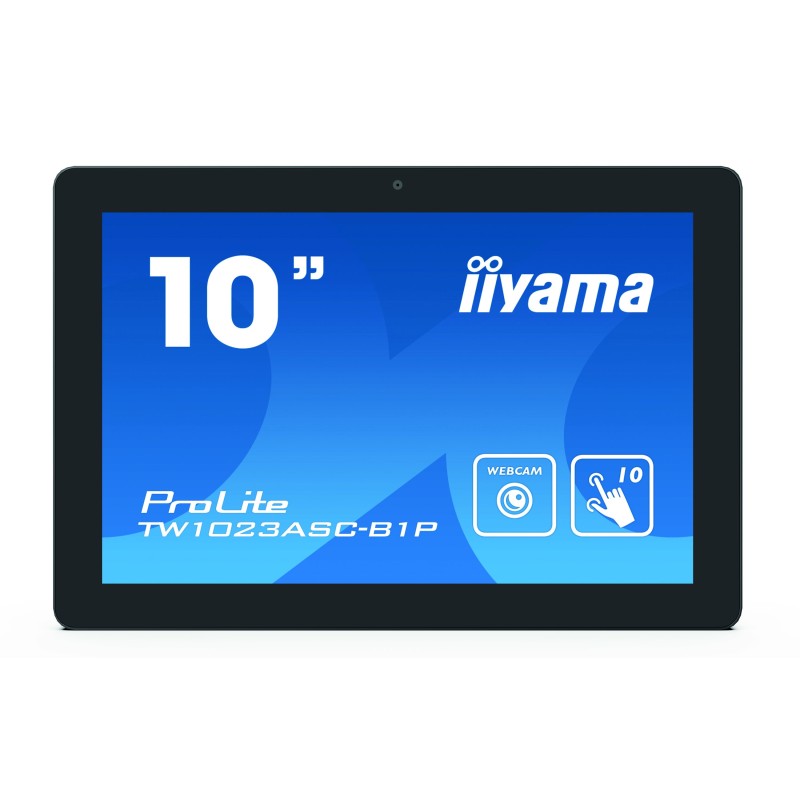 iiyama TW1023ASC-B1P espositore per sale riunioni 25,6 cm (10.1") 1280 x 800 Pixel LED 802.11b, 802.11g, Wi-Fi 4 (802.11n)