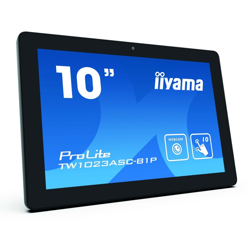 iiyama TW1023ASC-B1P espositore per sale riunioni 25,6 cm (10.1") 1280 x 800 Pixel LED 802.11b, 802.11g, Wi-Fi 4 (802.11n)