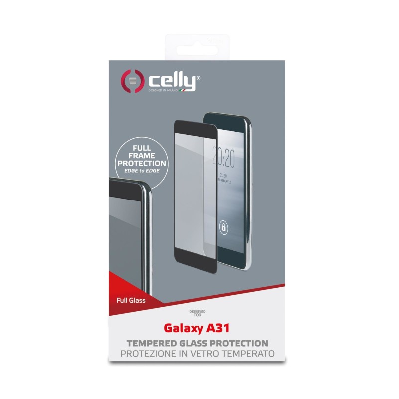 Celly FULLGLASS915BK protezione per lo schermo e il retro dei telefoni cellulari Pellicola proteggischermo trasparente Samsung