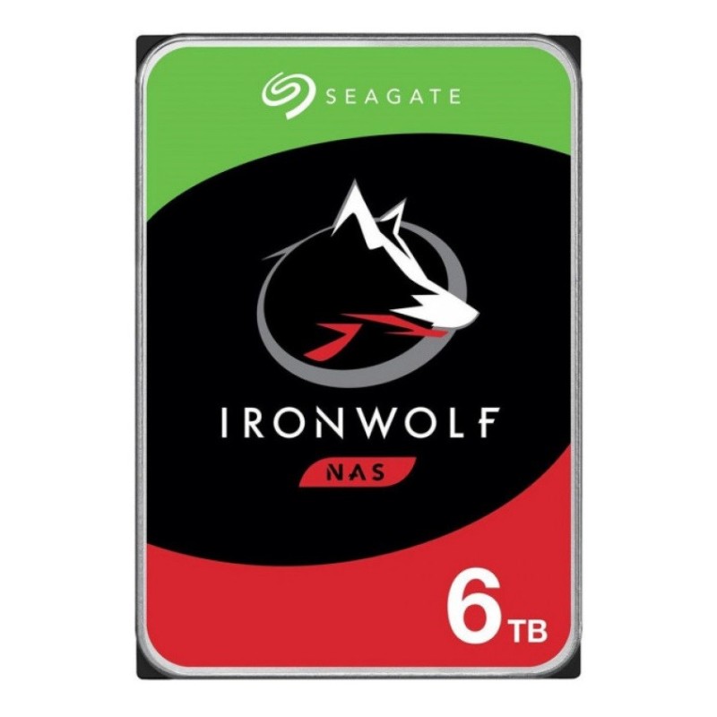 Seagate IronWolf ST6000VN001 disco rigido interno 3.5" 6 TB Serial ATA III