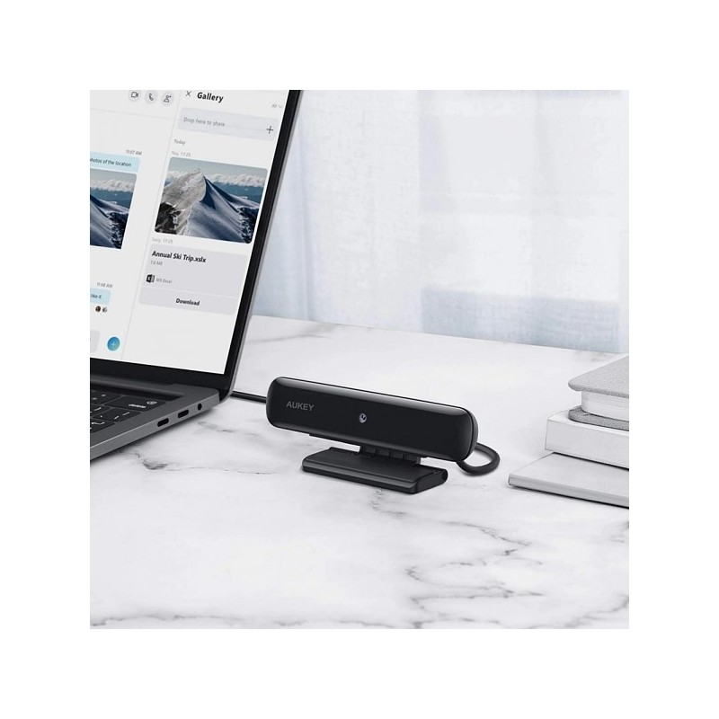 AUKEY PC-W1 webcam 2 MP USB Nero