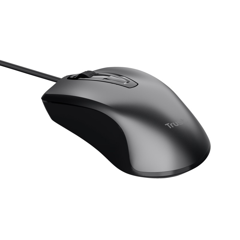 Trust Carve mouse Ambidestro USB tipo A Ottico 1200 DPI