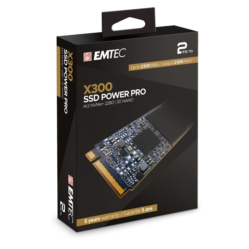 Emtec X300 M.2 2 TB PCI Express 3.0 NVMe 3D NAND