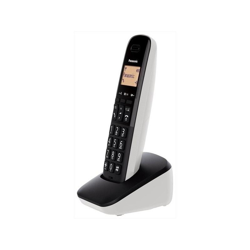 Panasonic KX-TGB610JTW telefono Telefono analogico DECT Identificatore di chiamata Nero, Bianco