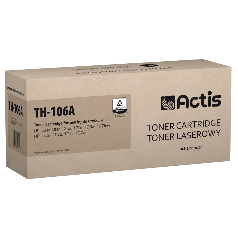 Actis TH-106A cartuccia toner 1 pz Compatibile Nero