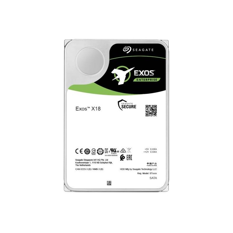 Seagate Enterprise ST18000NM000J disco rigido interno 3.5" 18 TB Serial ATA III