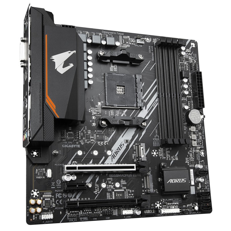 Gigabyte B550M AORUS ELITE scheda madre AMD B550 Socket AM4 micro ATX