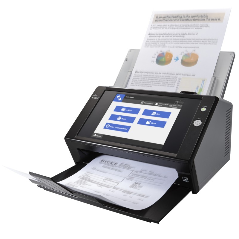 Fujitsu N7100E Scanner ADF 600 x 600 DPI A4 Nero