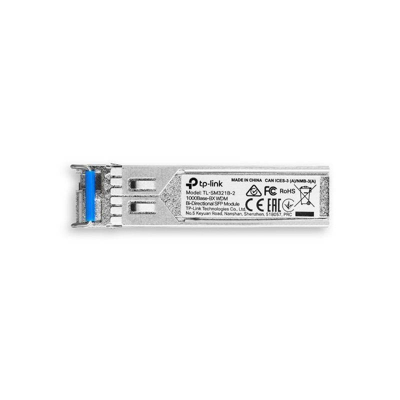 TP-Link TL-SM321B modulo del ricetrasmettitore di rete Fibra ottica 1250 Mbit s SFP