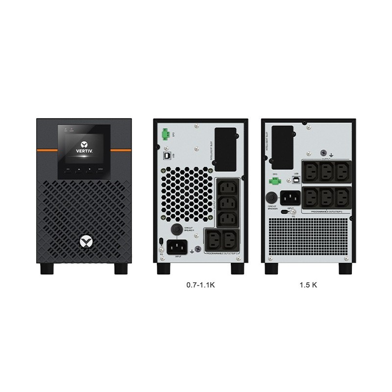 Vertiv Liebert EDGE-1000IMT gruppo di continuità (UPS) A linea interattiva 1 kVA 900 W