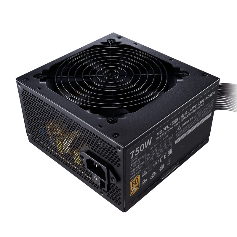 Cooler Master MWE 750 Bronze 230V V2 alimentatore per computer 750 W 24-pin ATX ATX Nero