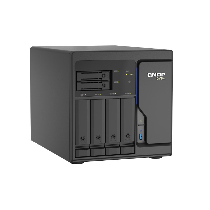 QNAP TS-h686 NAS Tower Collegamento ethernet LAN Nero D-1602