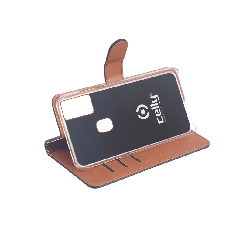 Celly WALLY920 custodia per cellulare 16,5 cm (6.5") Custodia a libro Nero