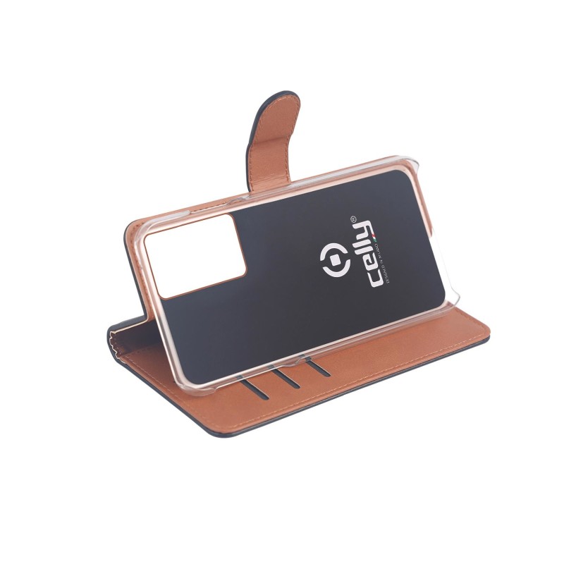 Celly WALLY custodia per cellulare 17,5 cm (6.9") Custodia a libro Nero