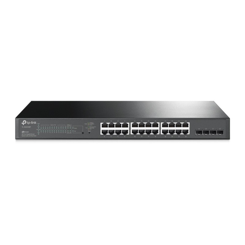 TP-Link JetStream TL-SG2428P switch di rete Gestito L2 L2+ Gigabit Ethernet (10 100 1000) Supporto Power over Ethernet (PoE) 1U