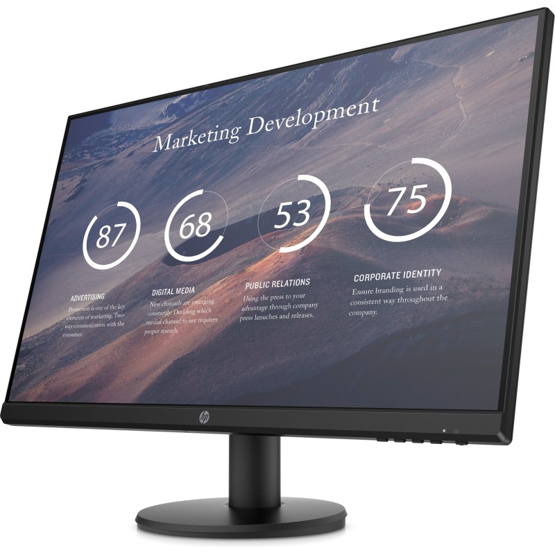 HP P27v G4 Monitor PC 68,6 cm (27") 1920 x 1080 Pixel Full HD LCD Nero