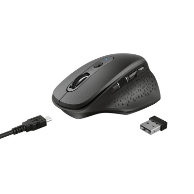 Trust Ozaa mouse Mano destra RF Wireless Ottico 2400 DPI