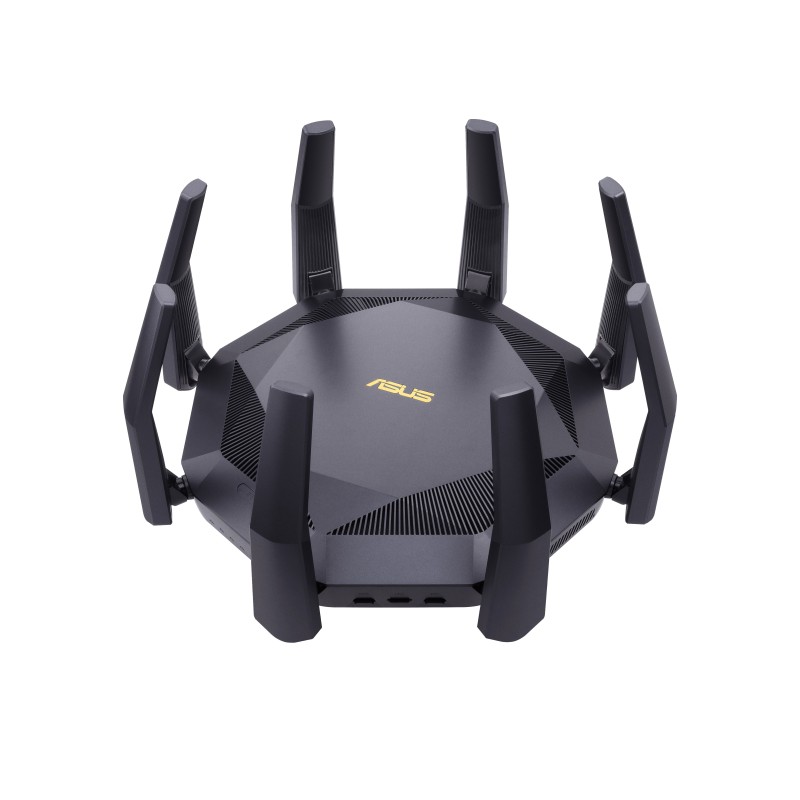 ASUS RT-AX89X AX6000 AiMesh router wireless Ethernet Dual-band (2.4 GHz 5 GHz) Nero