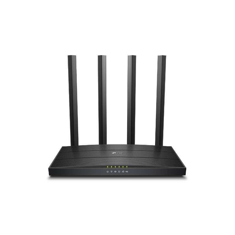 TP-Link Archer C6U router wireless Gigabit Ethernet Dual-band (2.4 GHz 5 GHz) Nero