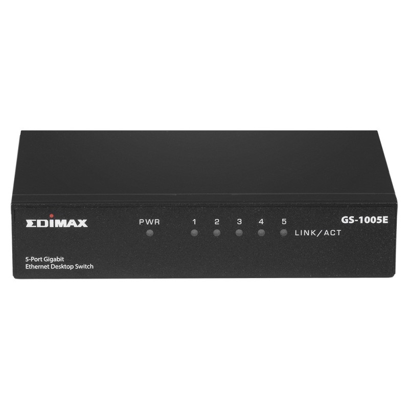 Edimax GS-1005E switch di rete Non gestito Gigabit Ethernet (10 100 1000) Nero